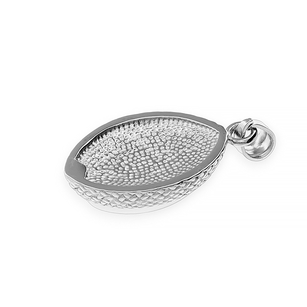 Stainless steel pendant Sofía - silver colour