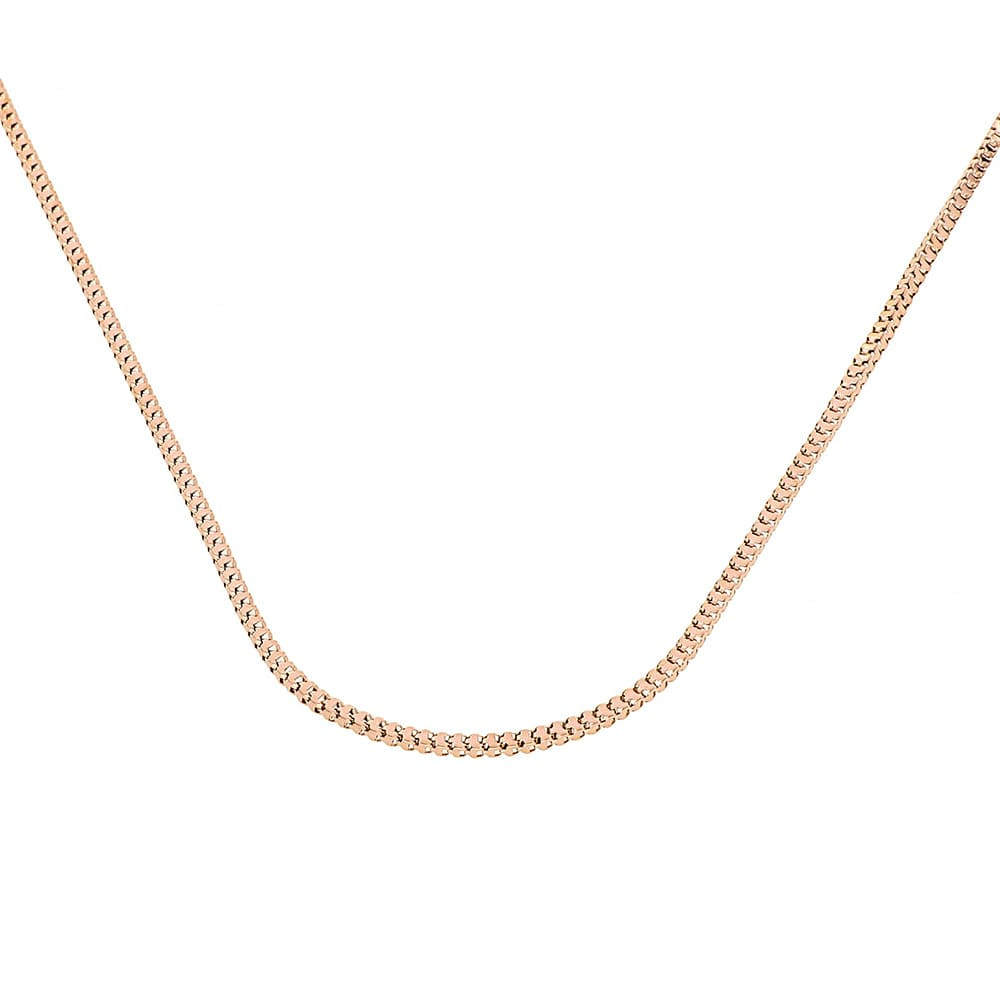 Stainless steel chain 7907-55 - rose gold colour