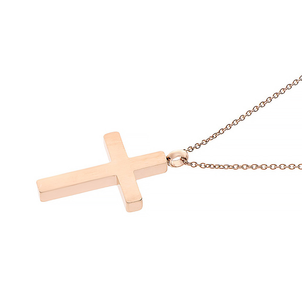 Necklace 7680 - rózsaszín arany