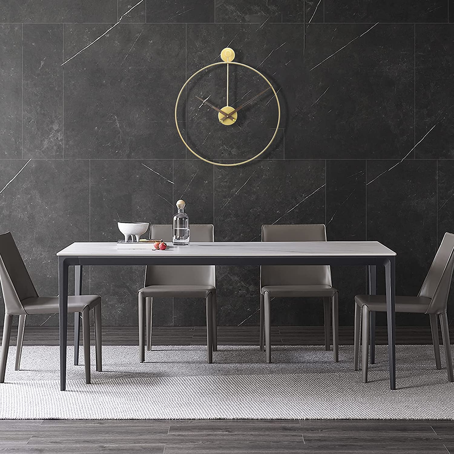 Zegar ścienny MPM Design Gold