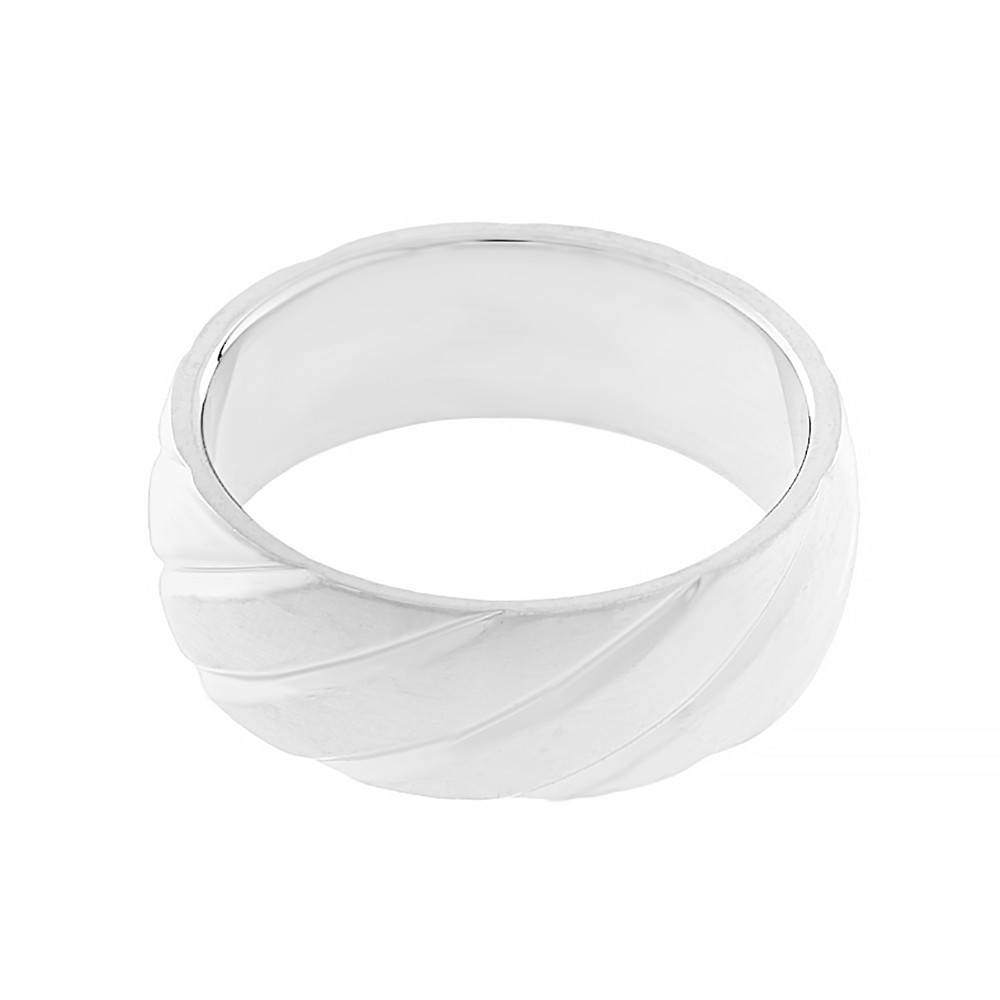 Stainless steel ring 5714 (size 65) - silver colour