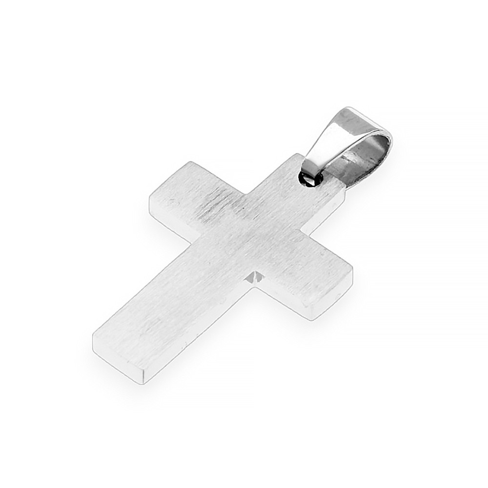 Stainless steel pendant Amanti - silver-gold colour