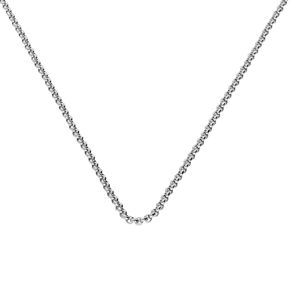 Stainless steel chain 6189 (42 cm) - silver colour