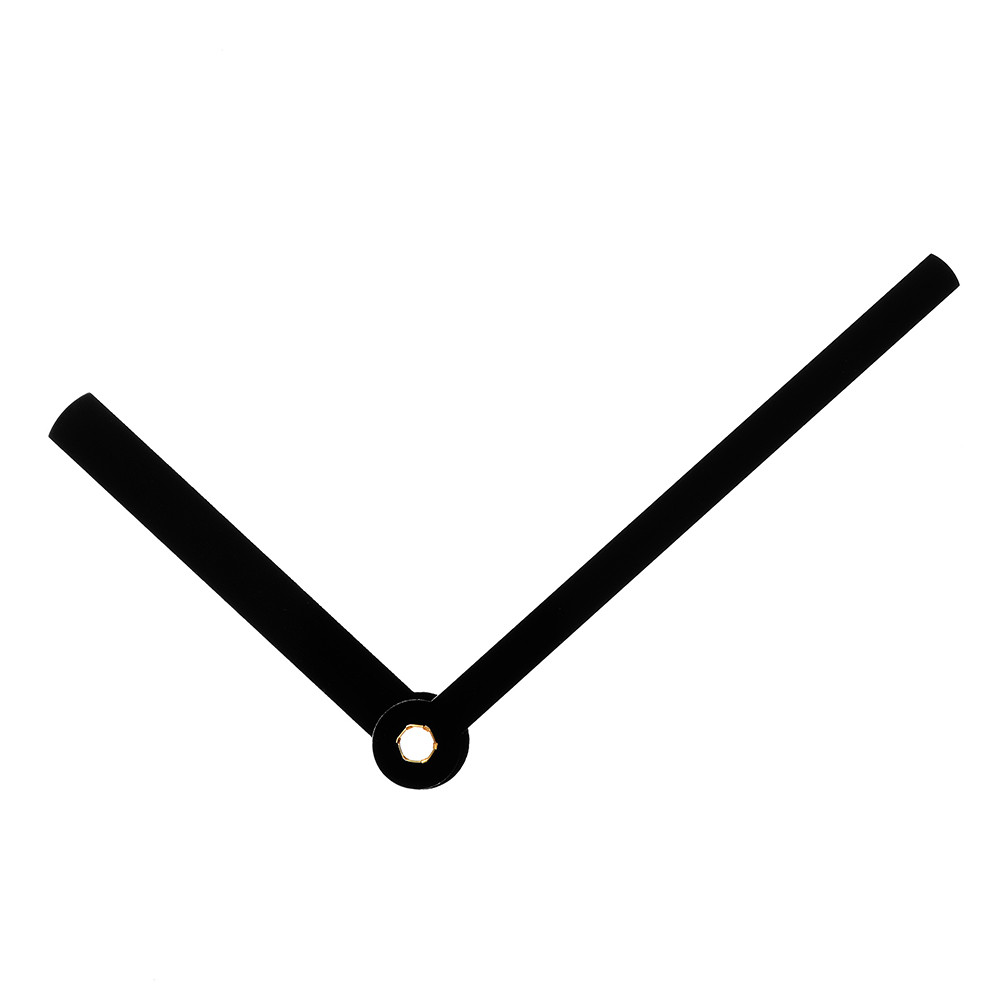 Kovové hodinové ručičky B10 (81 mm, 55 mm) - čierne