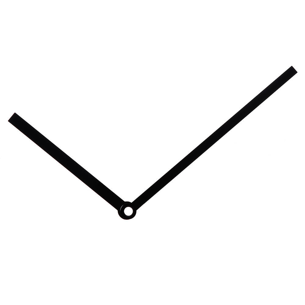 Kovové hodinové ručičky B13 (96 mm, 65 mm) - čierne