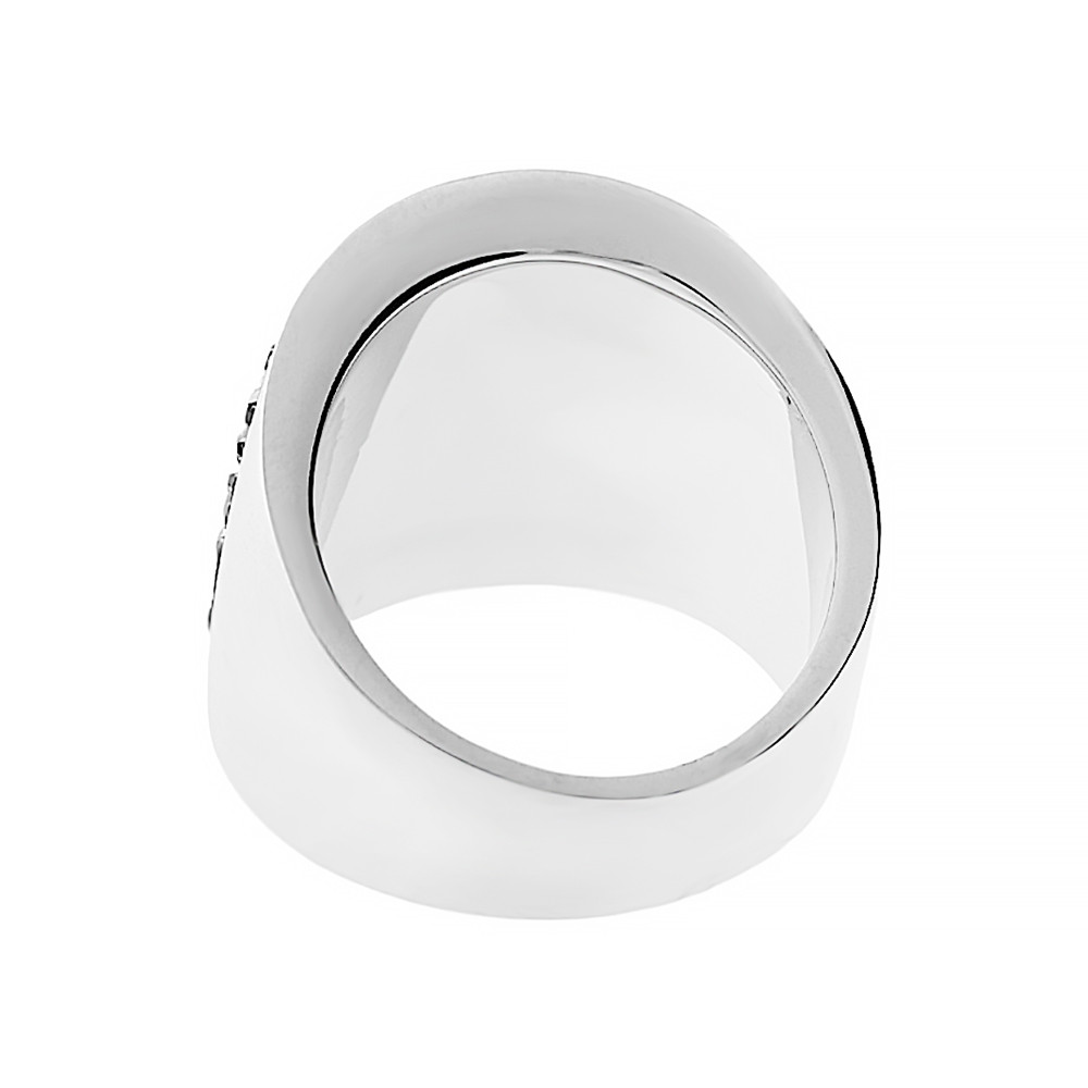 Stainless steel ring 5289 (size 57) - silver colour