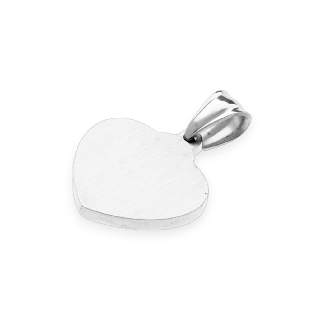 Stainless steel pendant Together - color mix