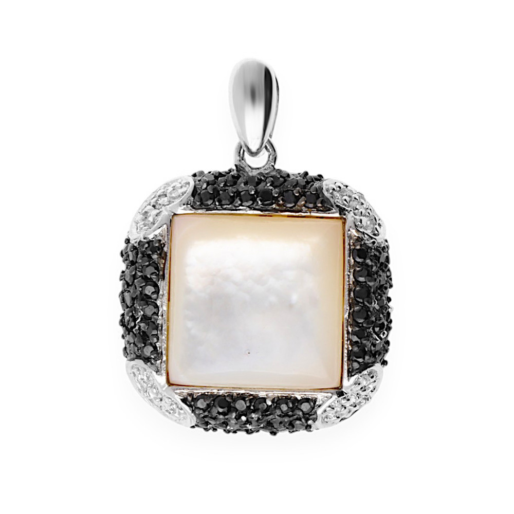 Silver pendant Quad