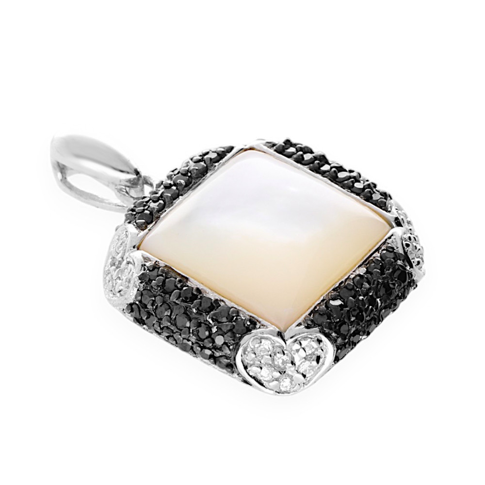 Silver pendant Quad