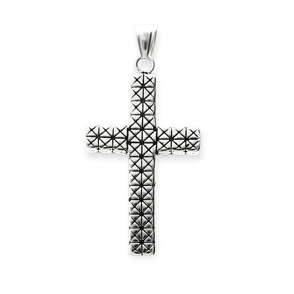 Stainless steel pendant 70233 - silver colour