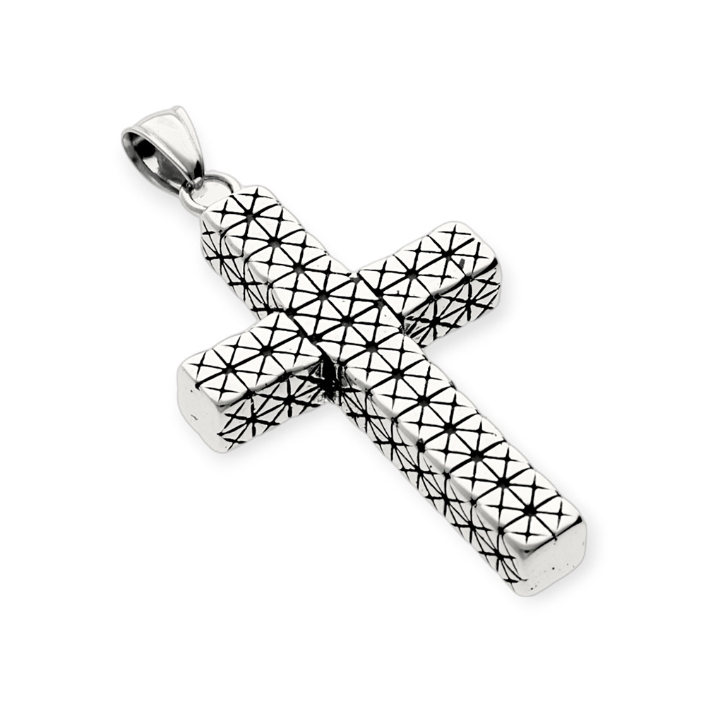 Stainless steel pendant 70233 - silver colour