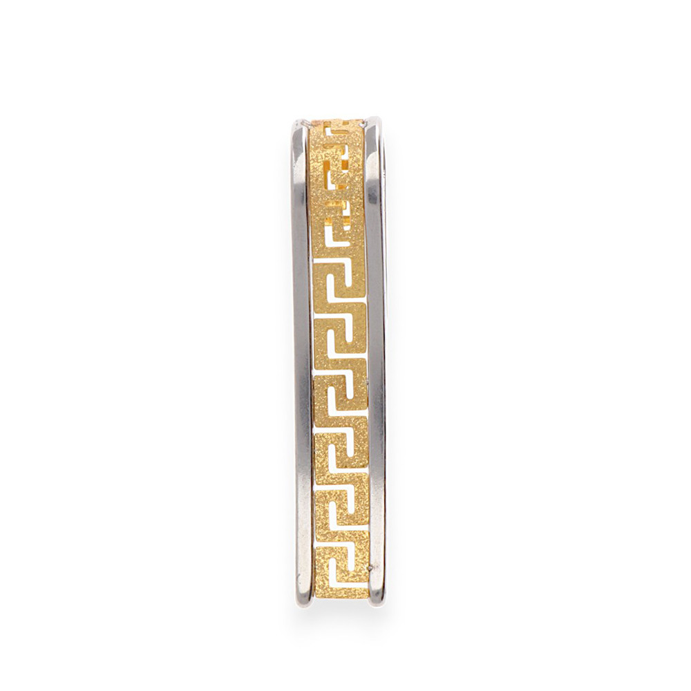 Stainless steel pendant Delare - silver-gold colour
