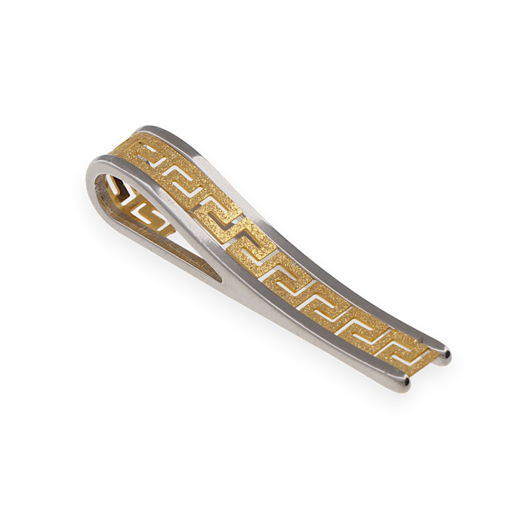 Stainless steel pendant Delare - silver-gold colour