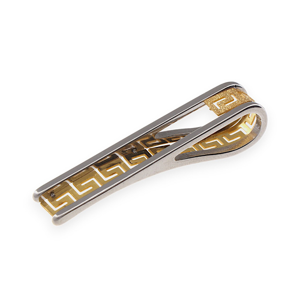 Stainless steel pendant Delare - silver-gold colour