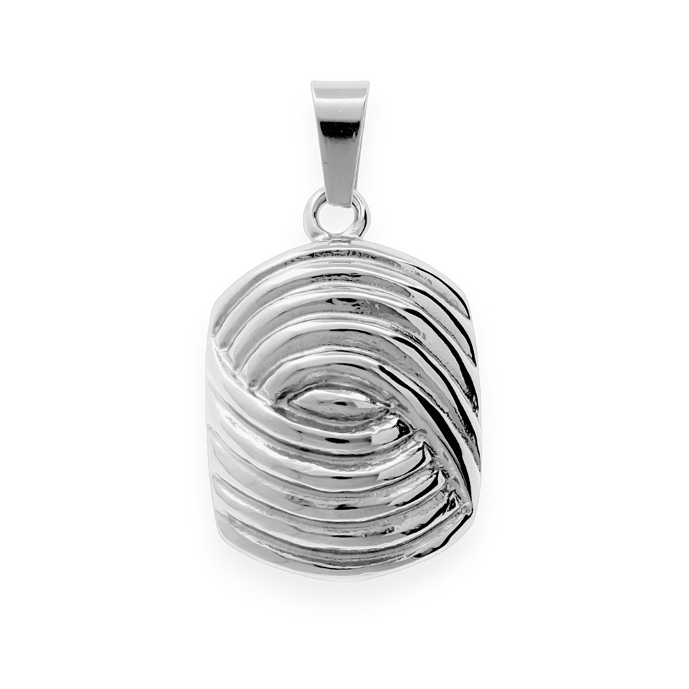 Stainless steel pendant Louise - silver colour