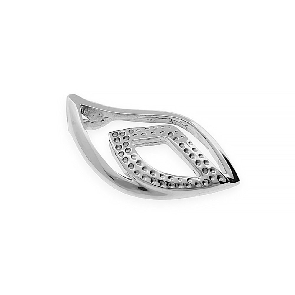 Stainless steel pendant Anya - silver colour