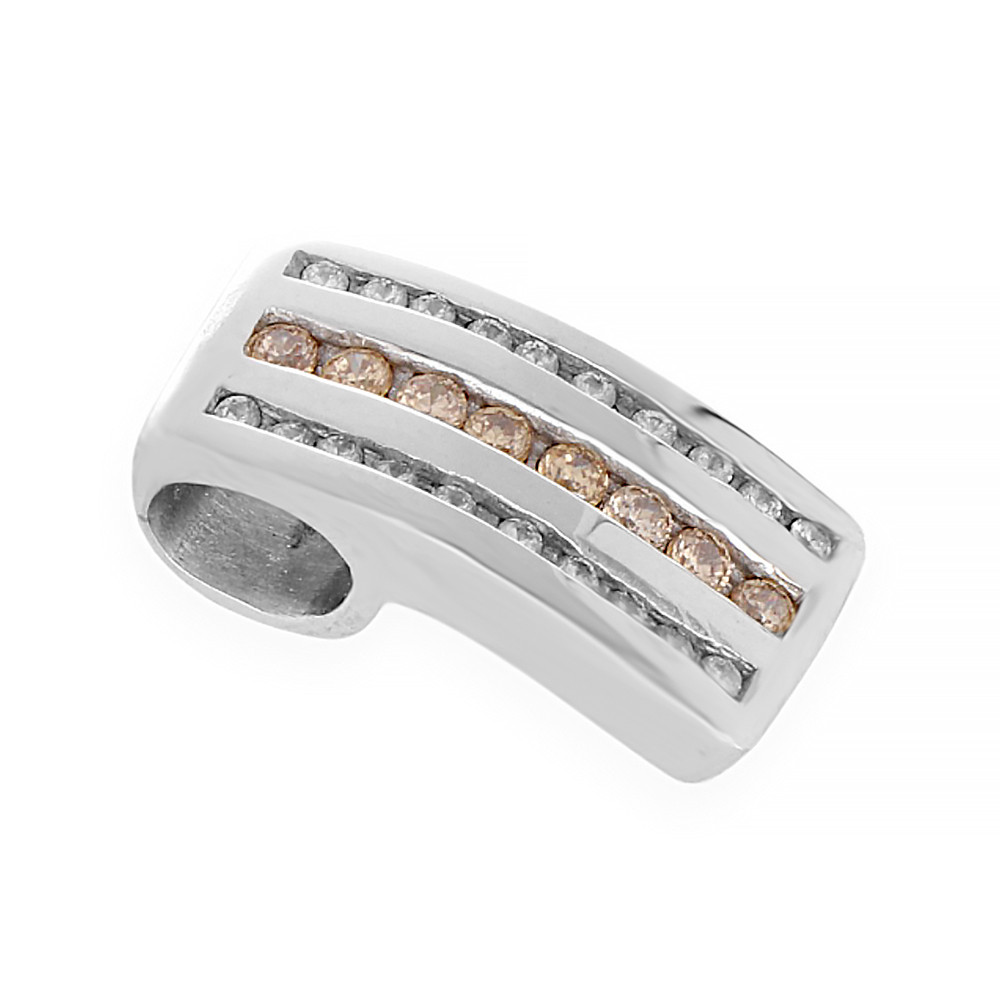 Stainless steel pendant Benedith - silver colour