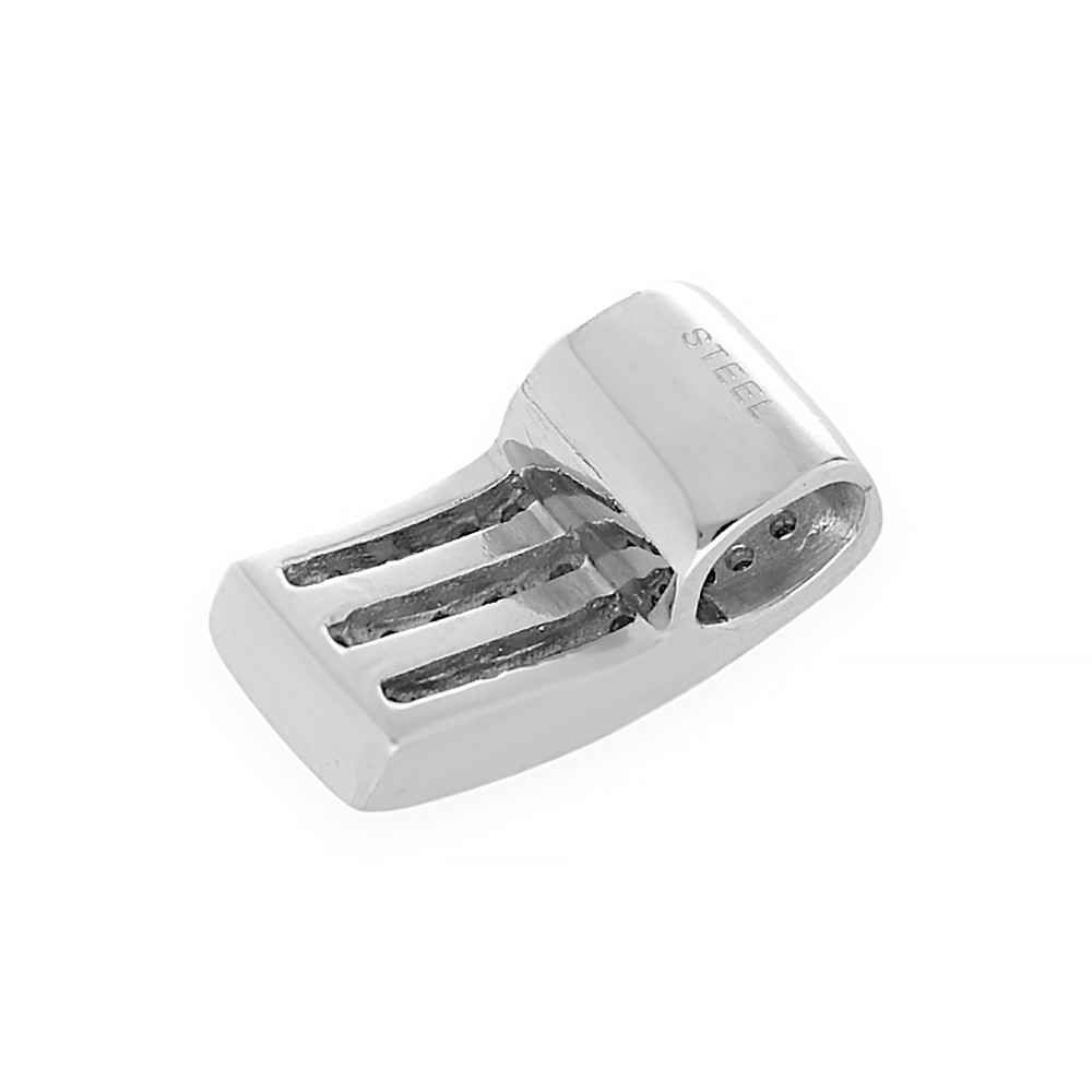 Stainless steel pendant Benedith - silver colour