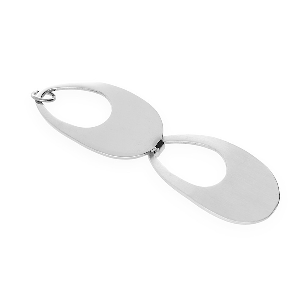 Stainless steel pendant Simone - silver colour