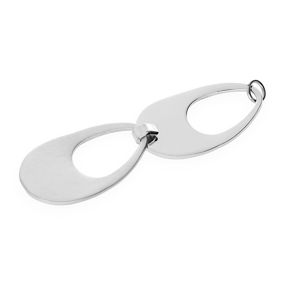 Stainless steel pendant Simone - silver colour