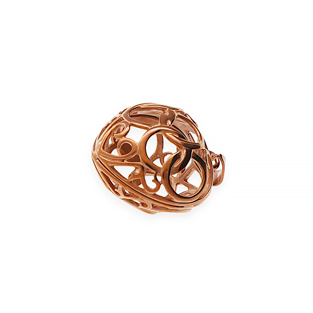 Stainless steel pendant Scarlett - rose gold colour