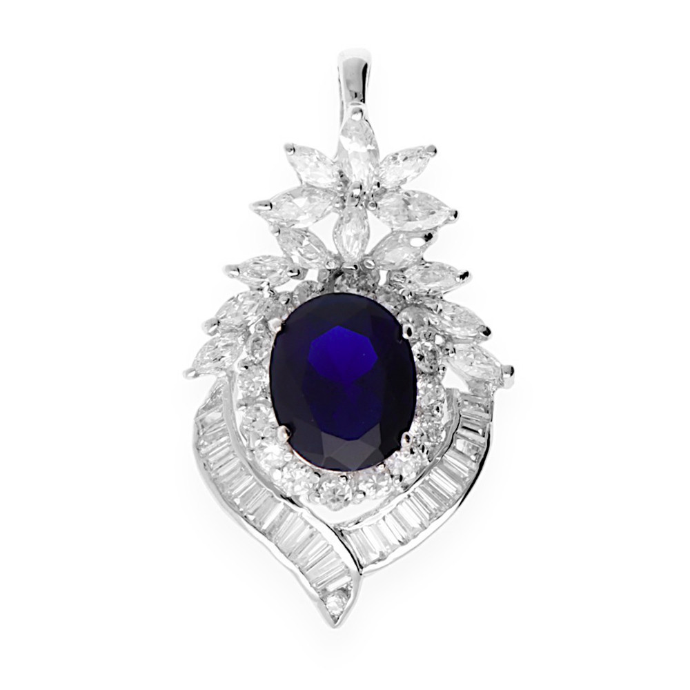 Silver pendant Oriana