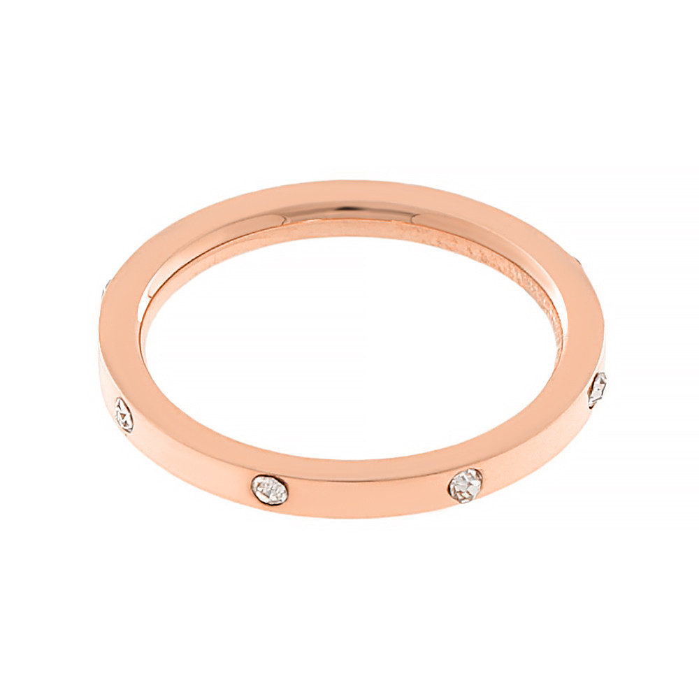 Stainless steel triple ring 70187 (size 58) - color mix