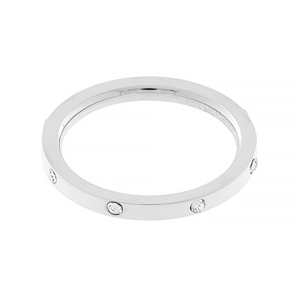 Stainless steel triple ring 70187 (size 52) - color mix