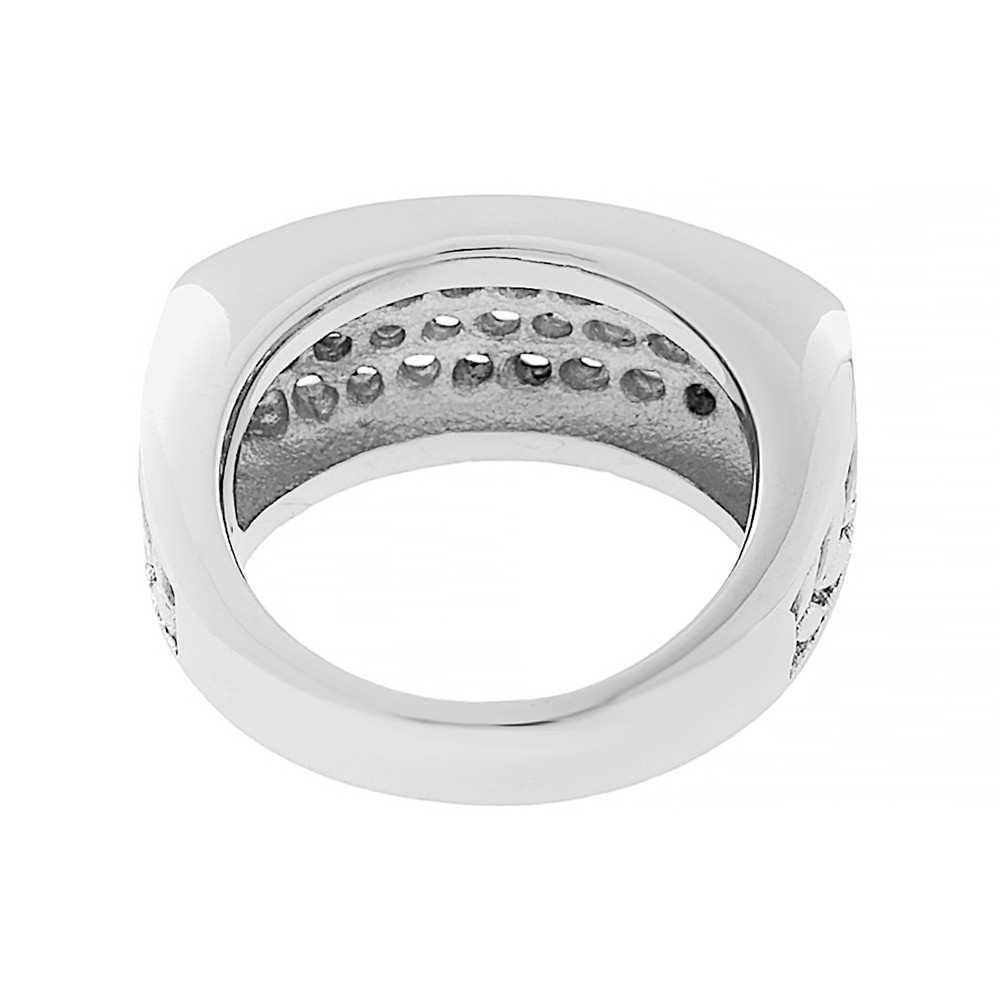 Stainless steel ring 7260 (size 55) - silver colour