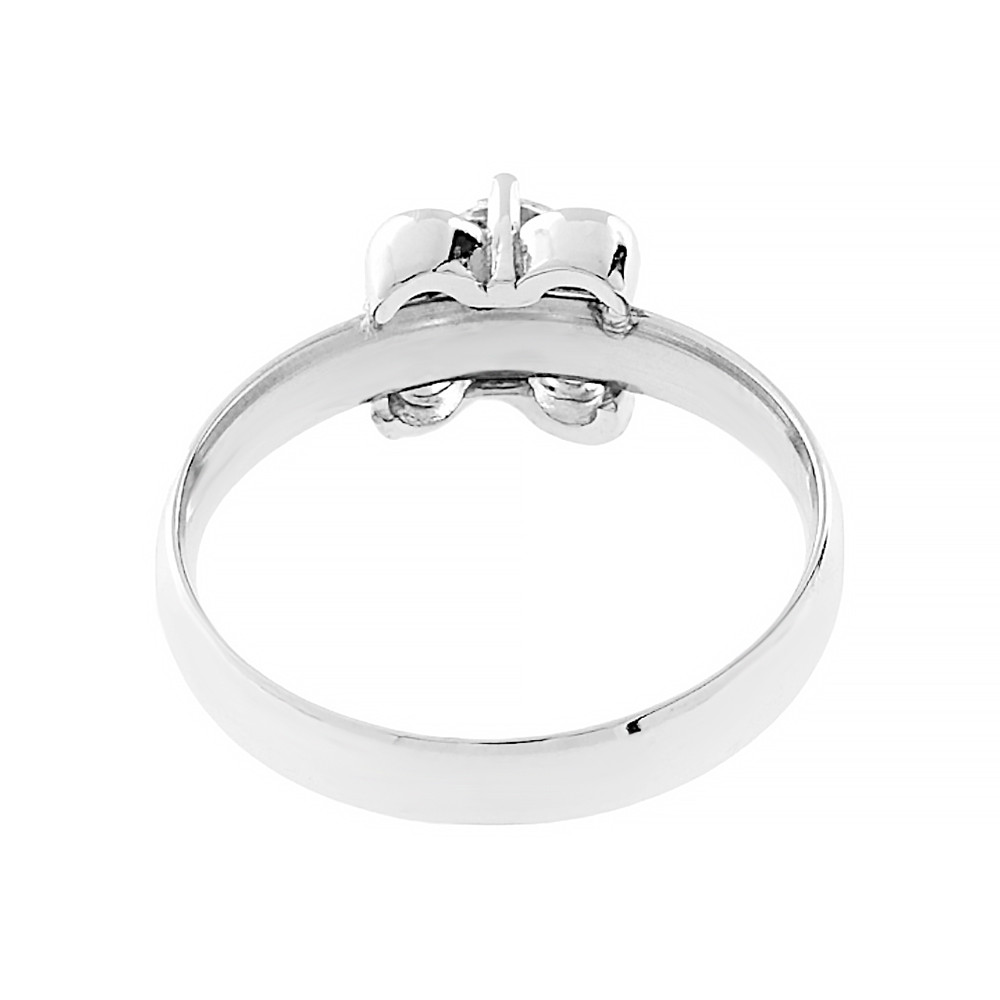 Stainless steel ring Lyric (size 54) - silver colour