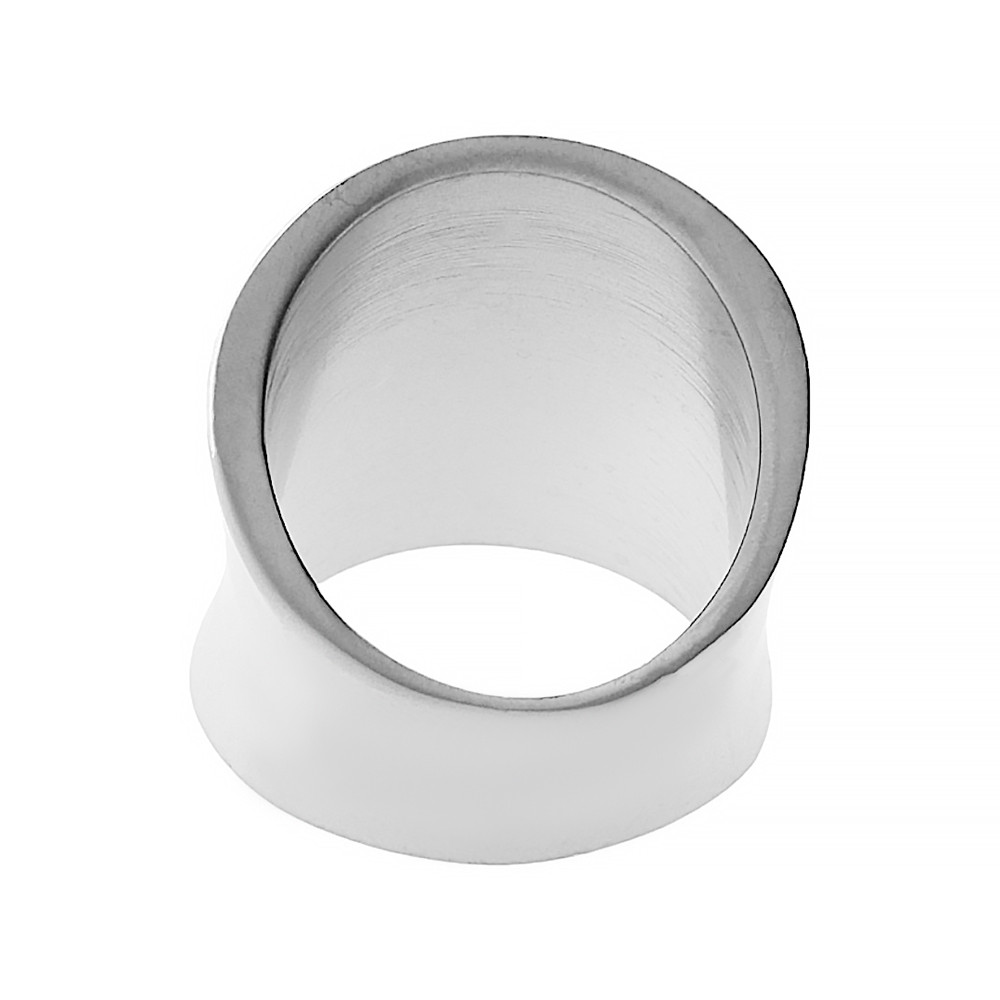 Stainless steel ring 5189 (size 55) - silver colour