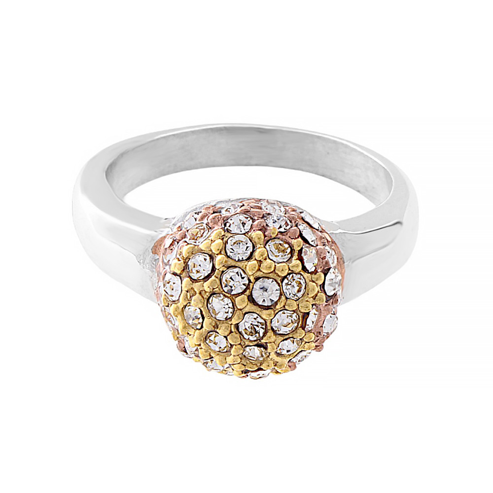Stainless steel ring 6807 (size 60) - silver colour