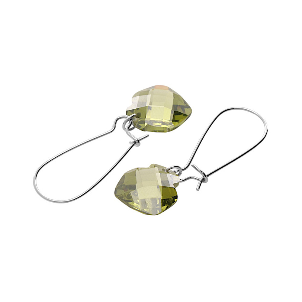Stainless steel earrings 5222 - silver colour