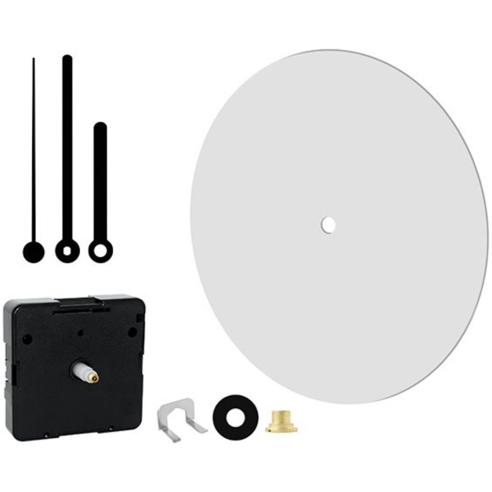 Creative kit for making your own clock - circle