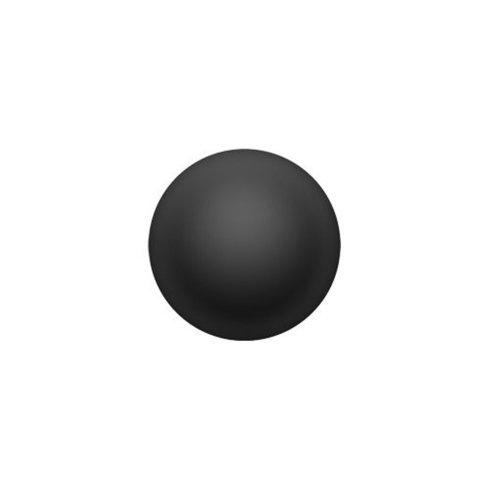 Pendellinse (33 mm) - schwarz