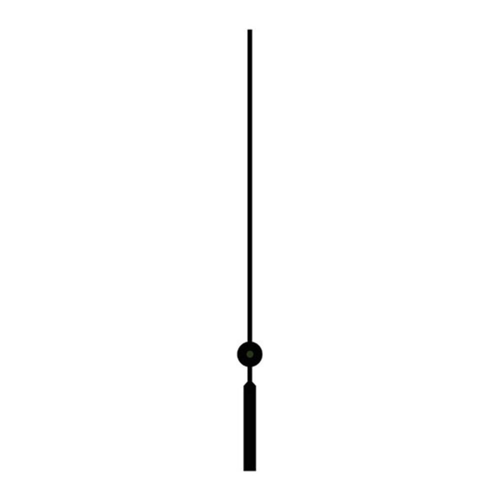 Sekundová ručička 83 mm - černá