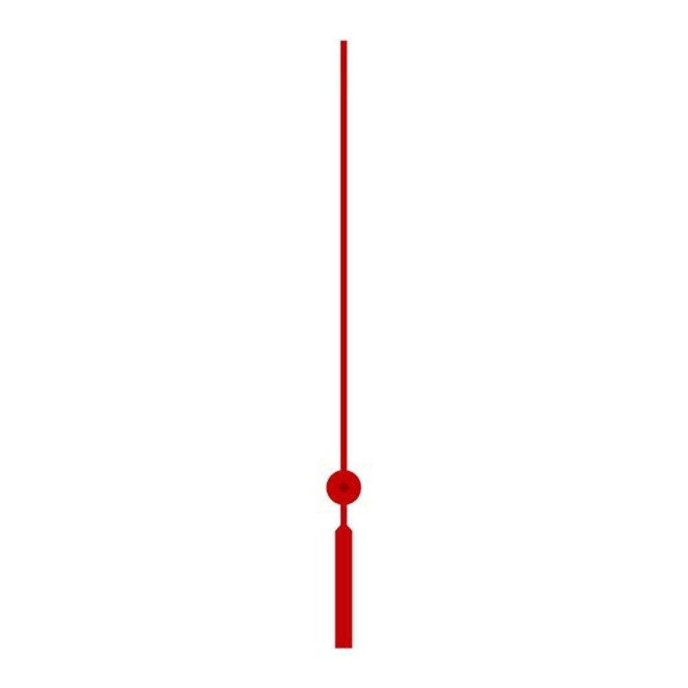 Sekundová ručička 83 mm - červená