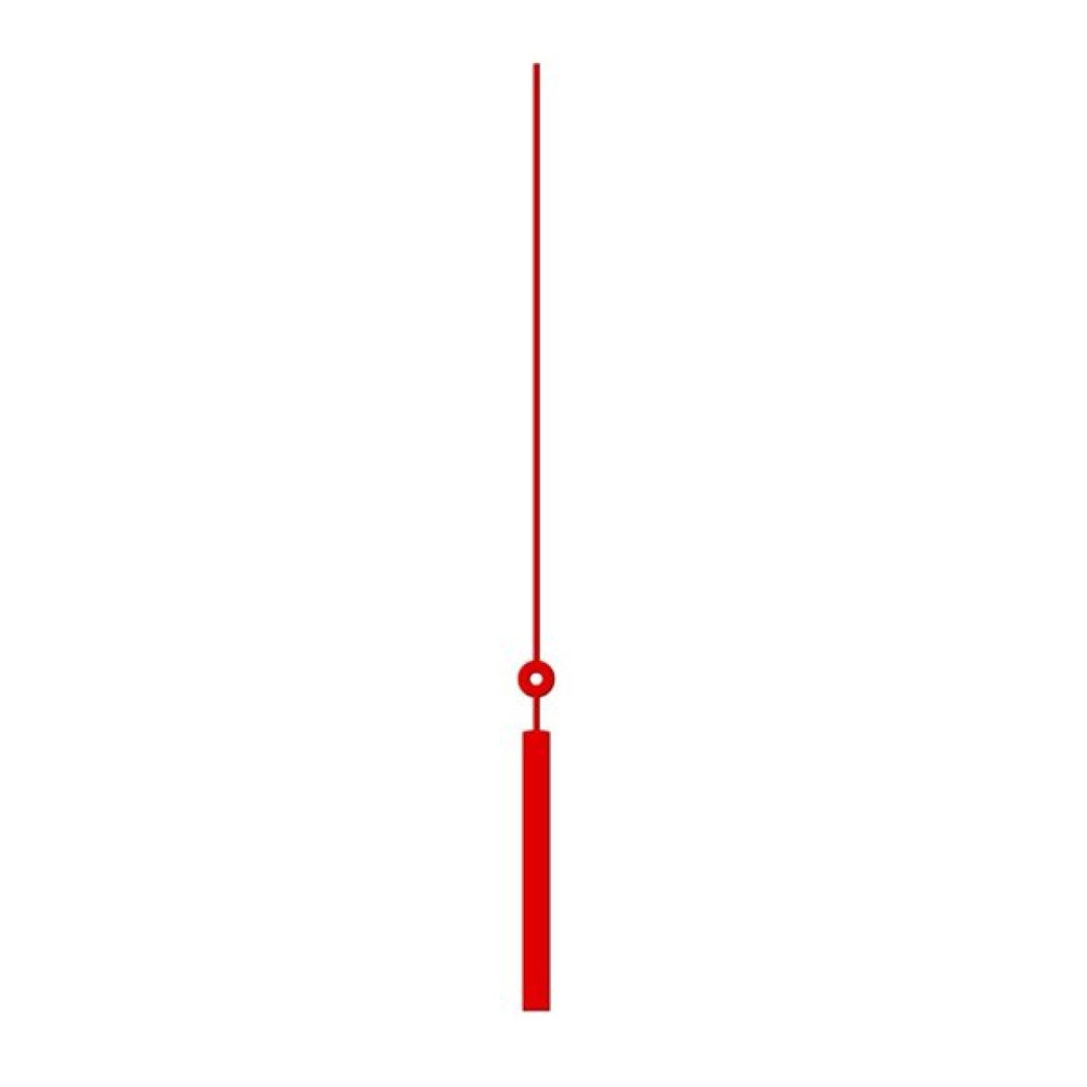 Sekundová ručička 124 mm - červená