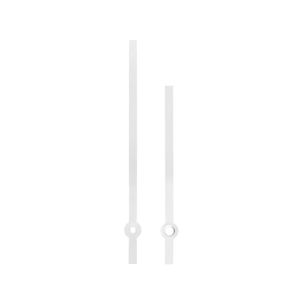 Kovové hodinové ručičky (120 mm, 88 mm) - černé