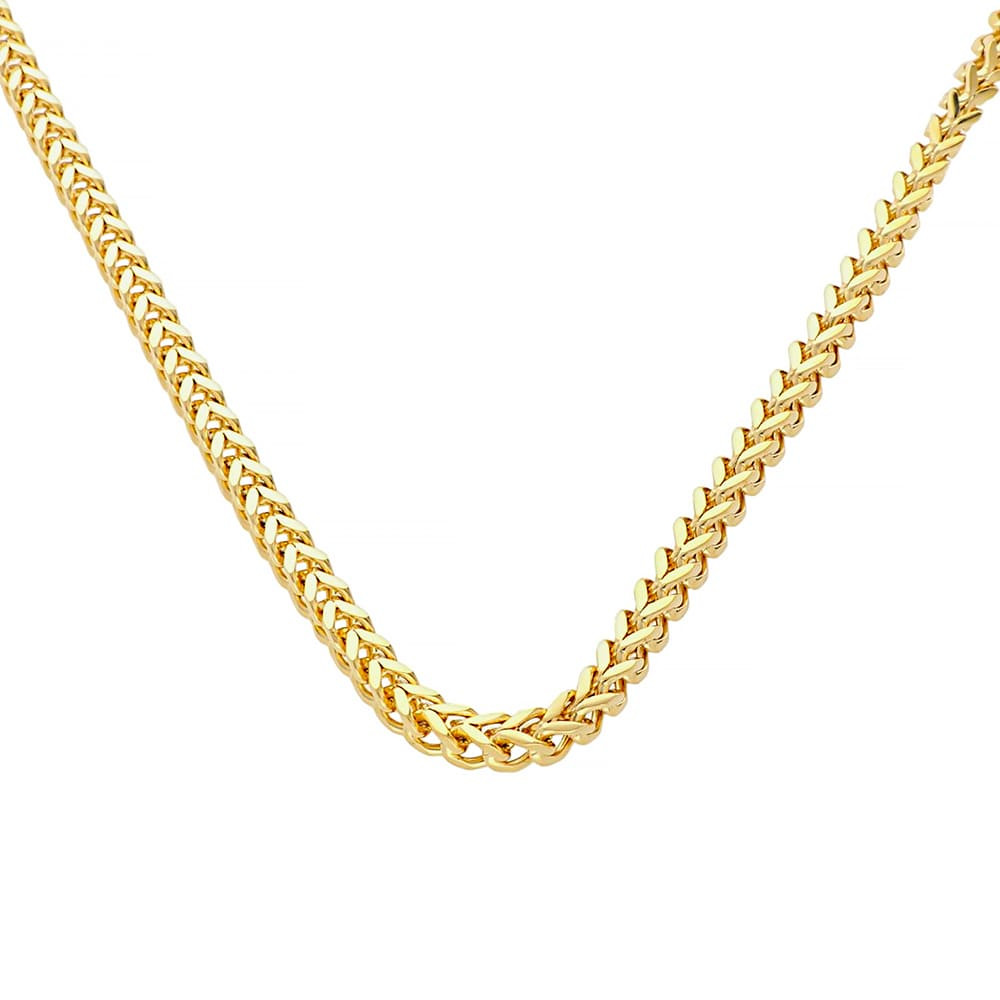 Stainless steel chain 6428 - gold colour