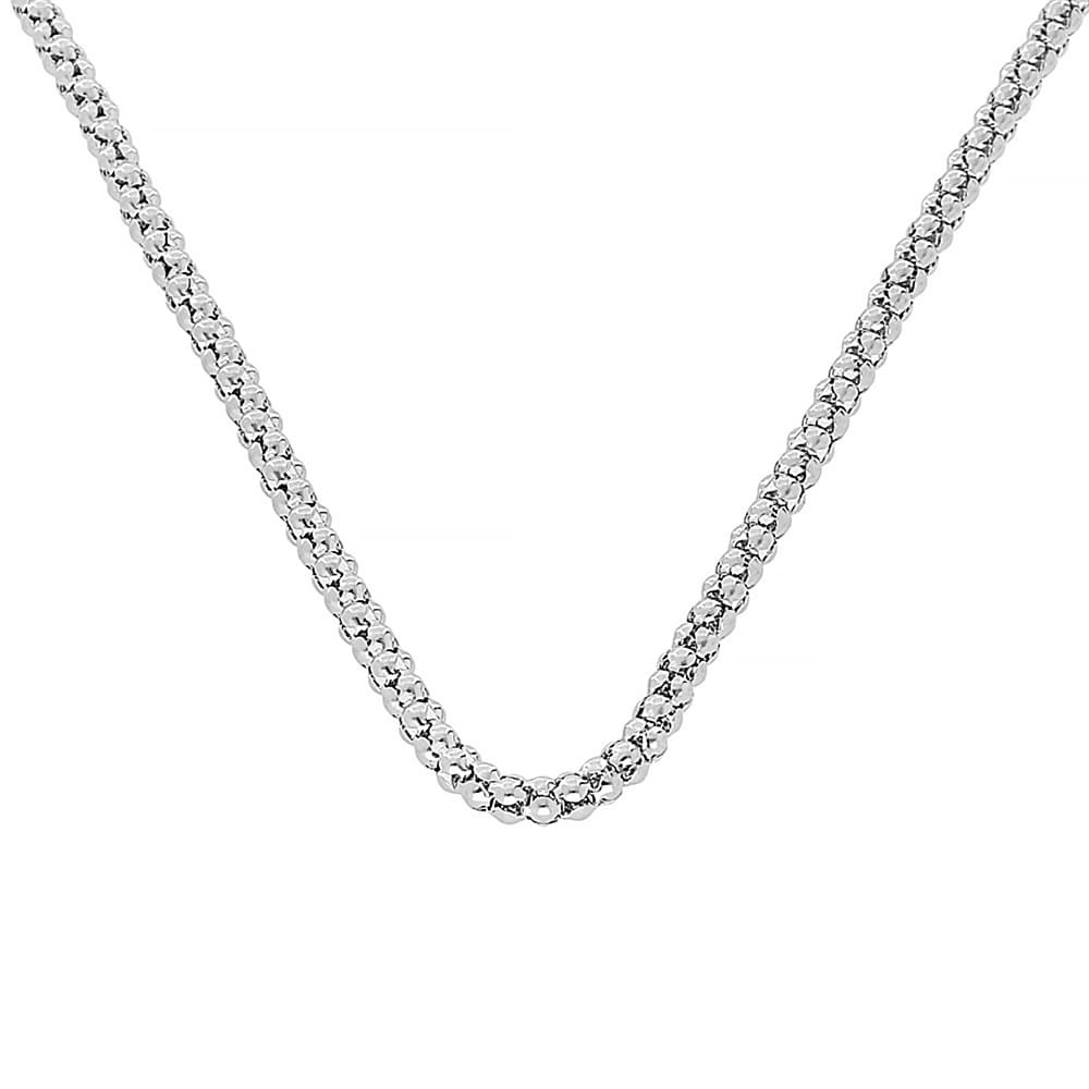 Stainless steel chain 7899 (42 cm) - silver colour