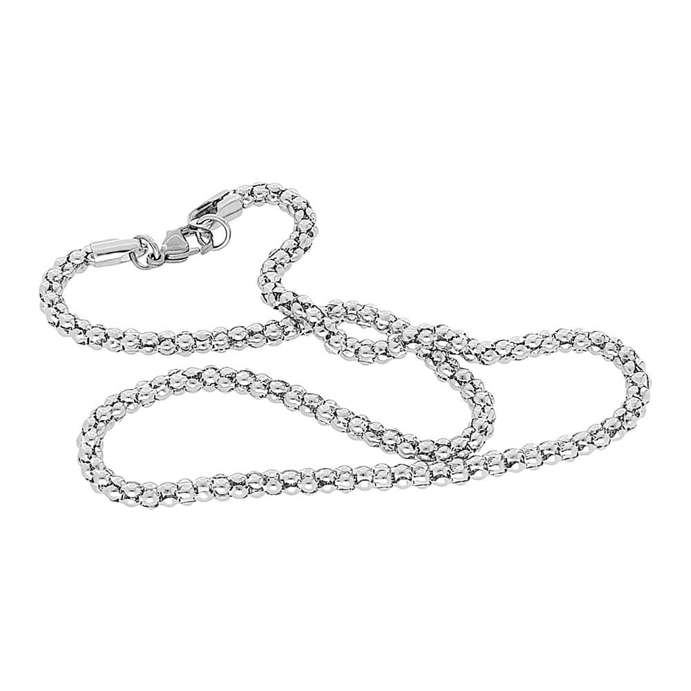 Stainless steel chain 7899 (42 cm) - silver colour