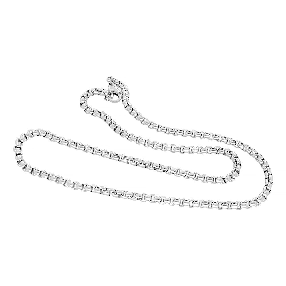 Rozsdamentes acél lánc 5765 (50 cm) - ezüst színű