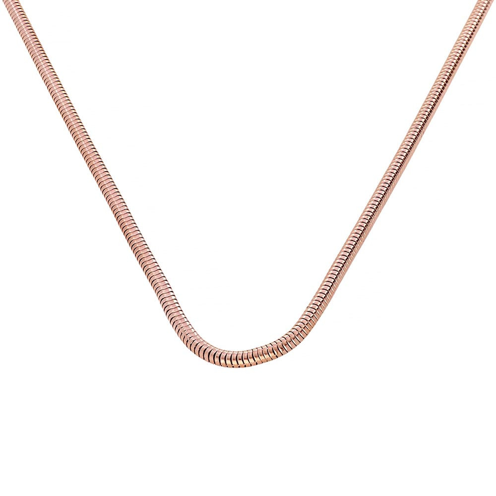 Stainless steel chain 7977 - rose gold colour