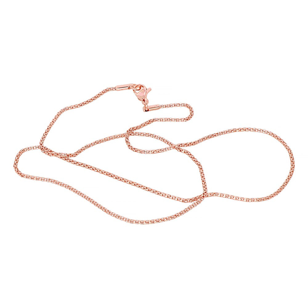 Stainless steel chain 7905 - rose gold colour