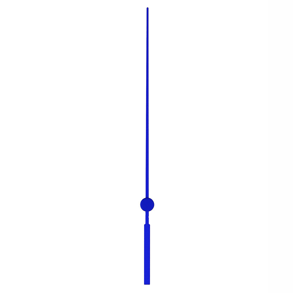 Wskazówka sekundowa 120 mm - niebieska