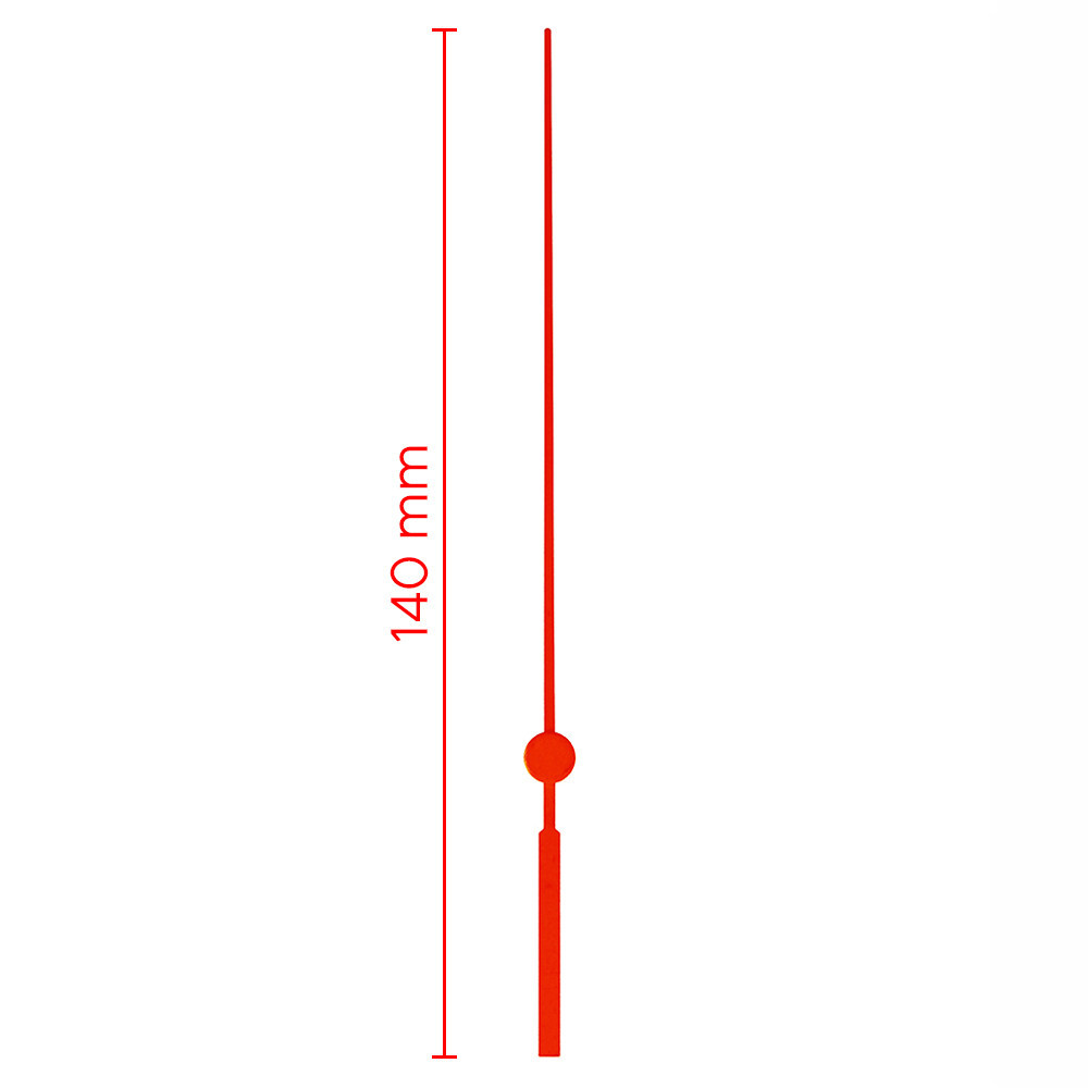 Másodperc mutató 120 mm - piros