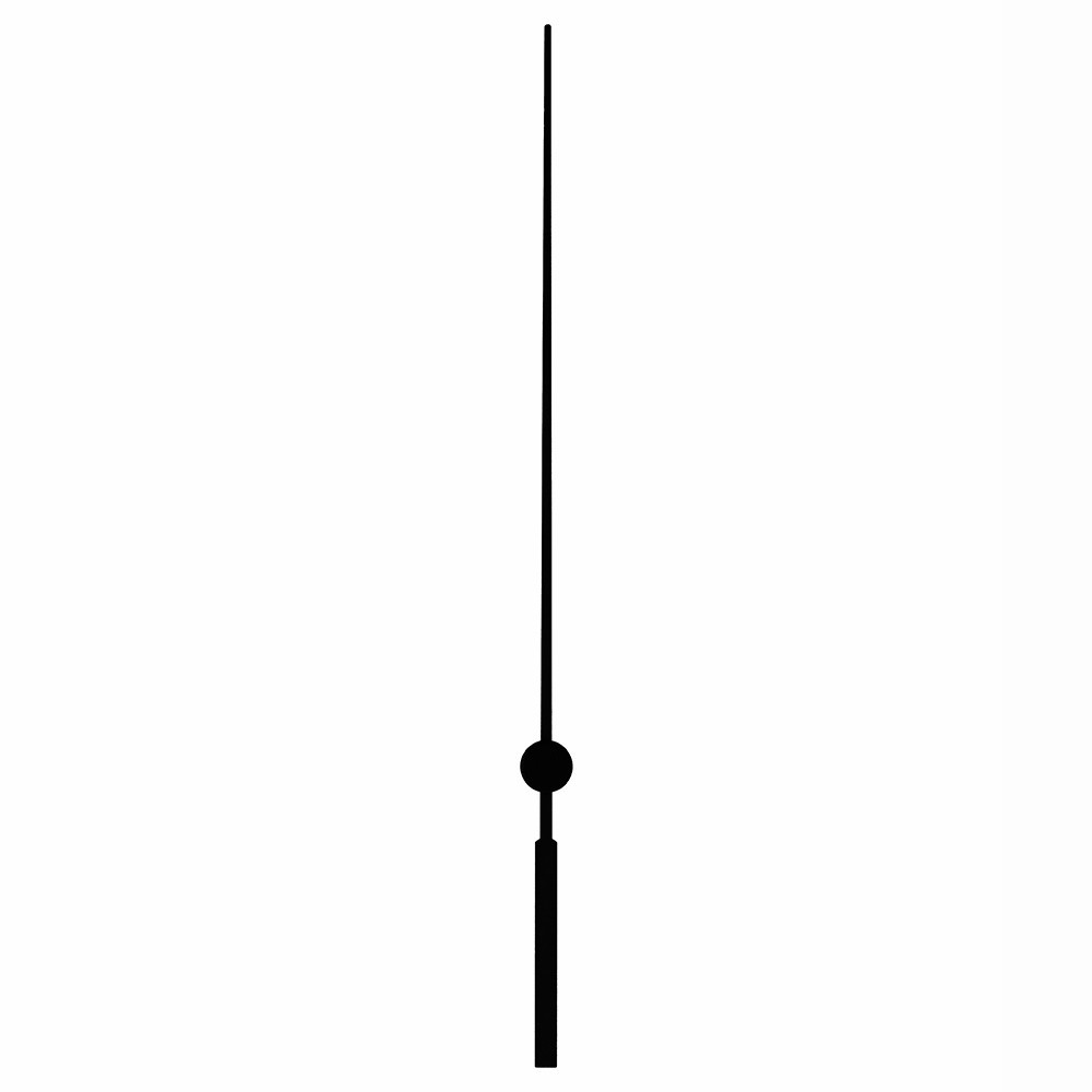 Sekundová ručička 120 mm - černá