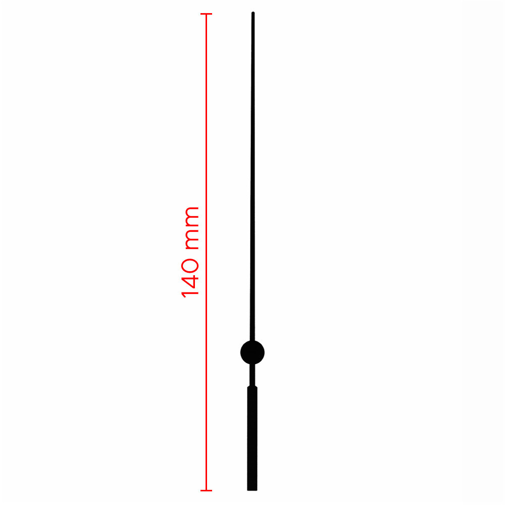 Sekundová ručička 120 mm - černá