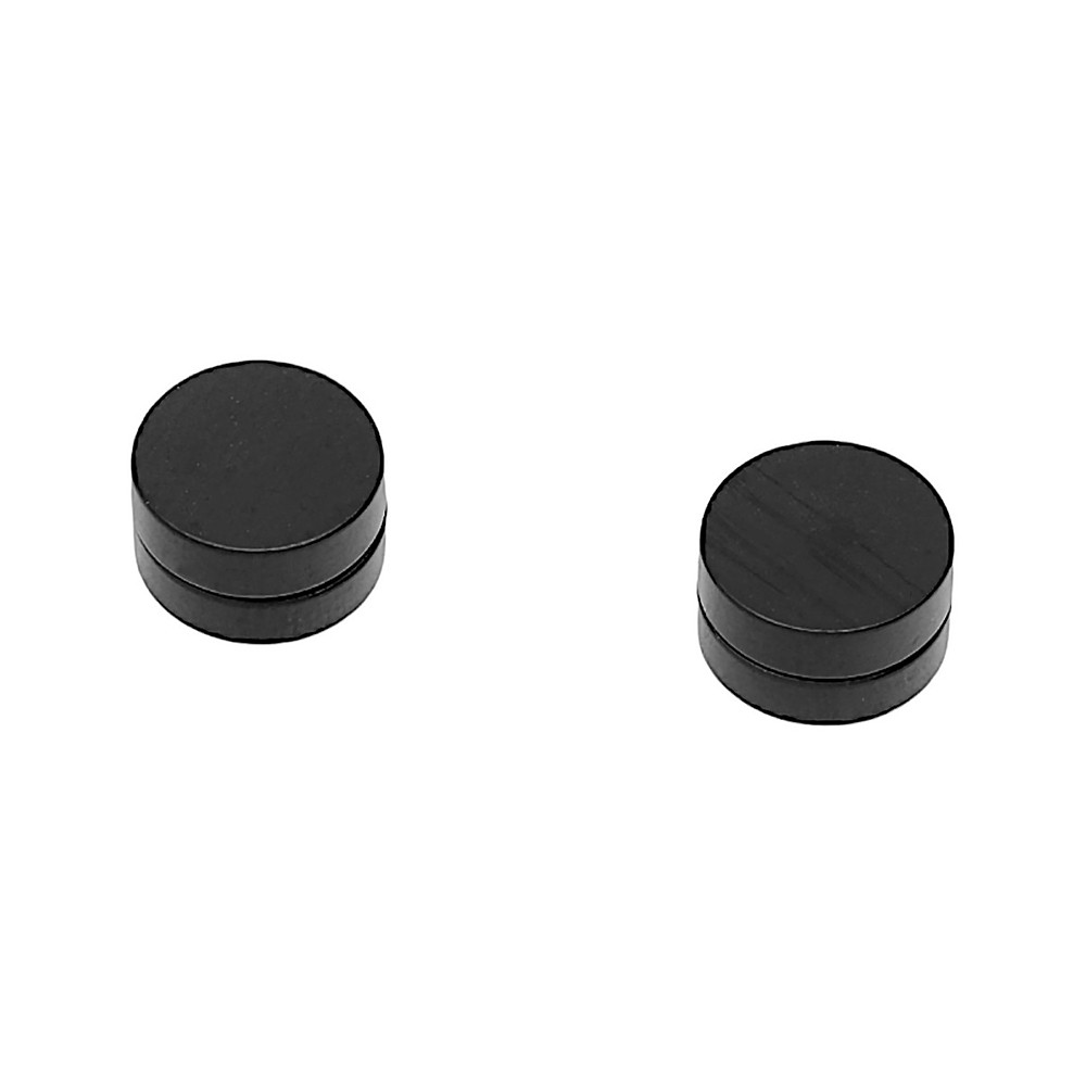 Stainless steel earrings 70381.B - black